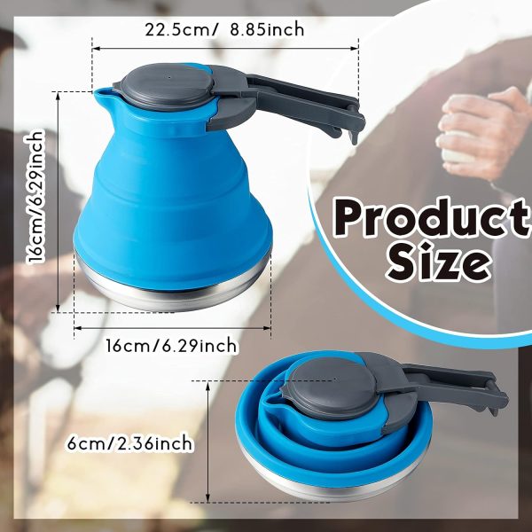 Portable Camping Coffee Pot and Kettle for Hiking Travel and Outdoors - Image 2